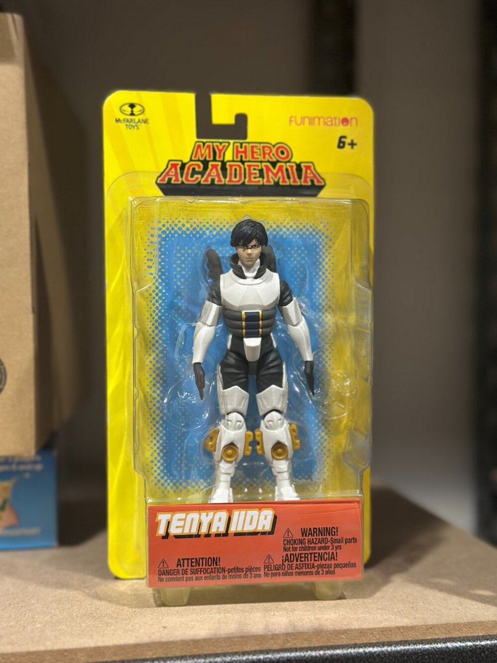 Tenya Iida Action Figure – My Hero Academia McFarlane Toys (New in Box)